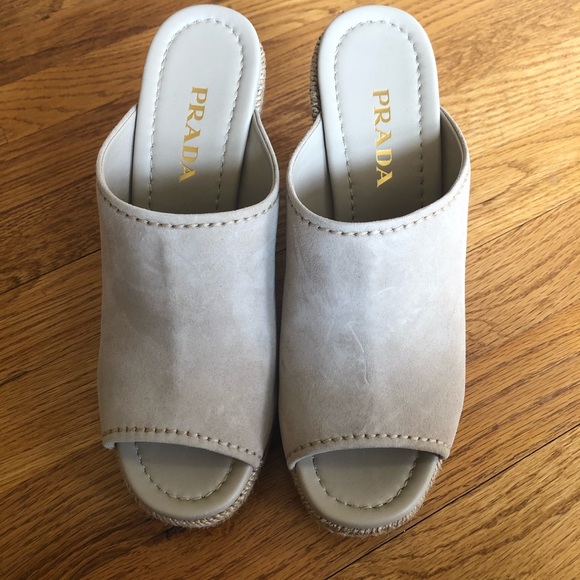 Authentic Prada wedges - Picture 1 of 9